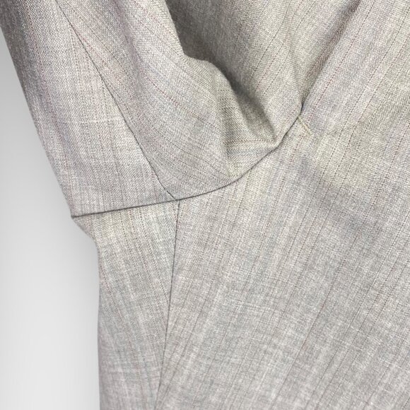 Sid Landen Merit Benchmark Men's 2-Piece Suit‎ Gray 42R Flat Front Pants 38x31 - Picture 11 of 16